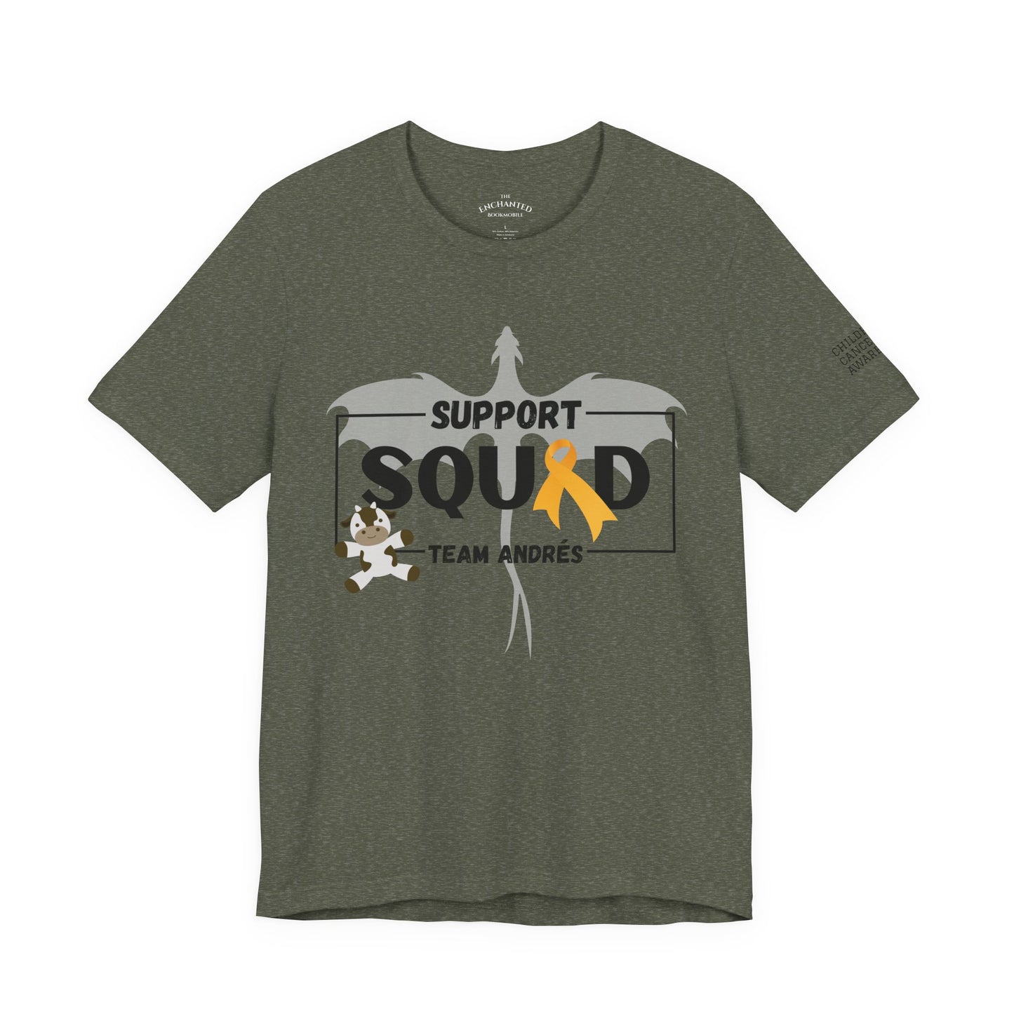 Support Squad Unisex Tee - Team Andrés, Fundraiser Shirt