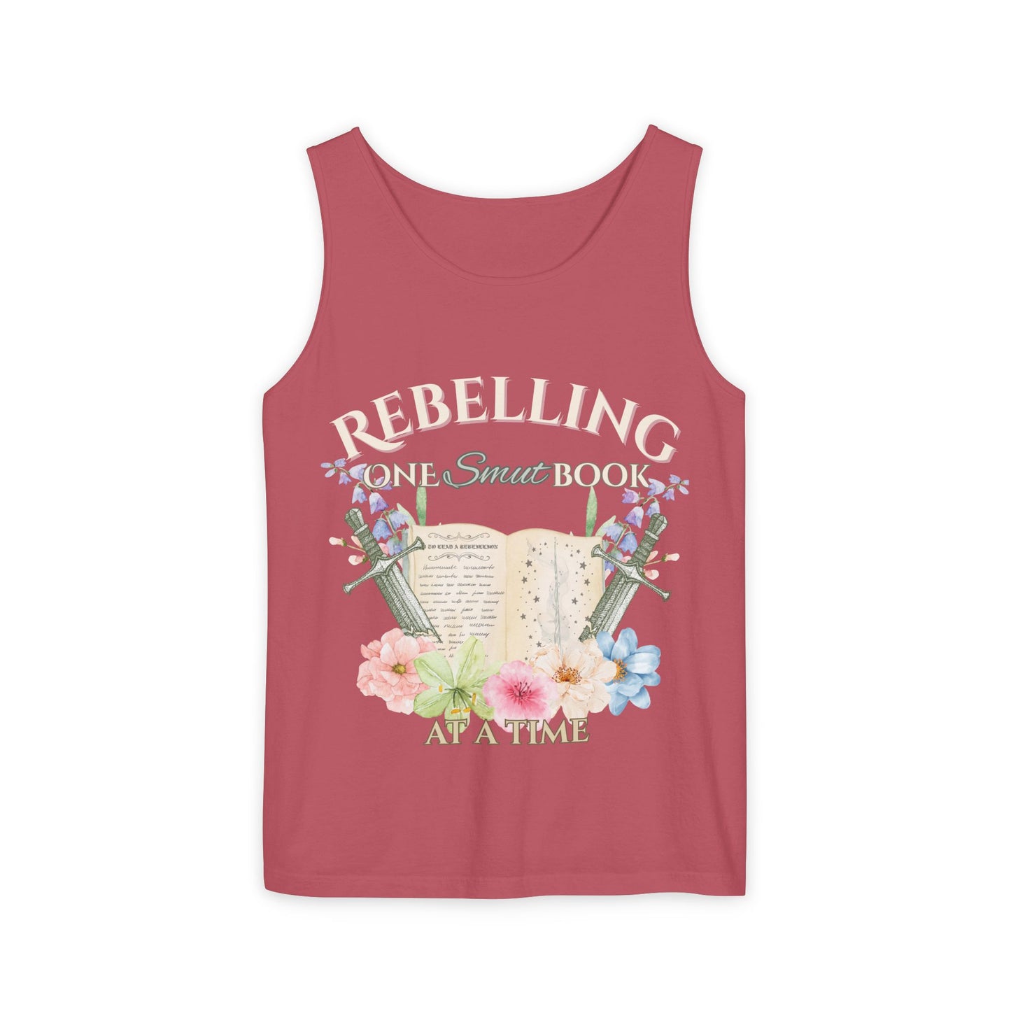 Rebel Reading Tank Top (Dark Variant)