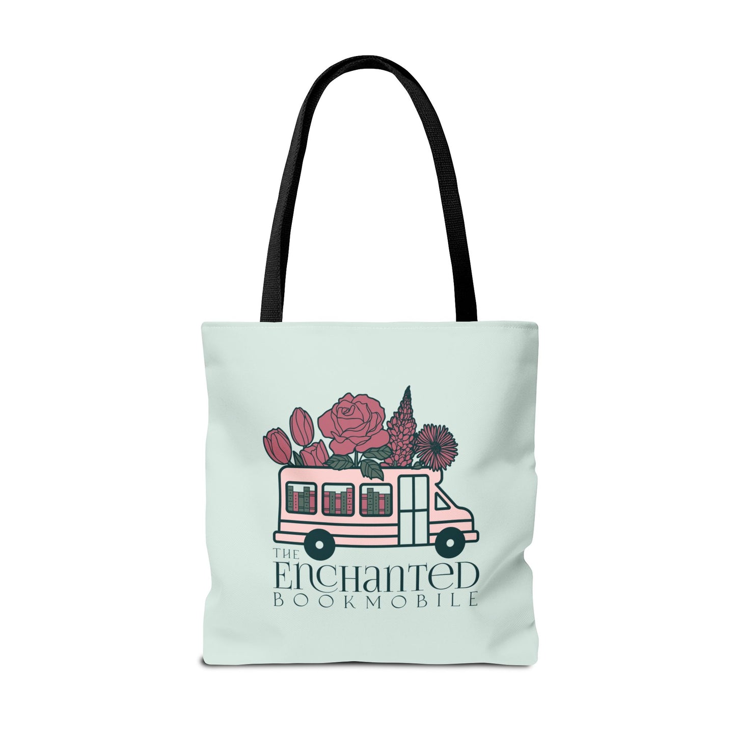 The Enchanted Bookmobile Logo Tote Bag