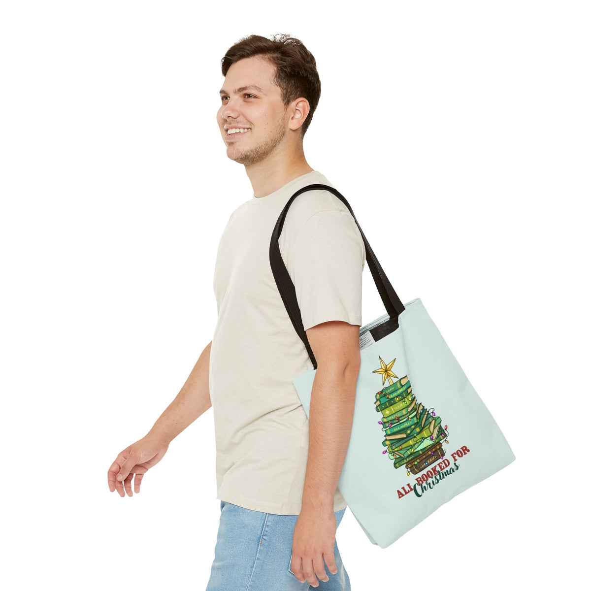All booked for Christmas Tote Bag
