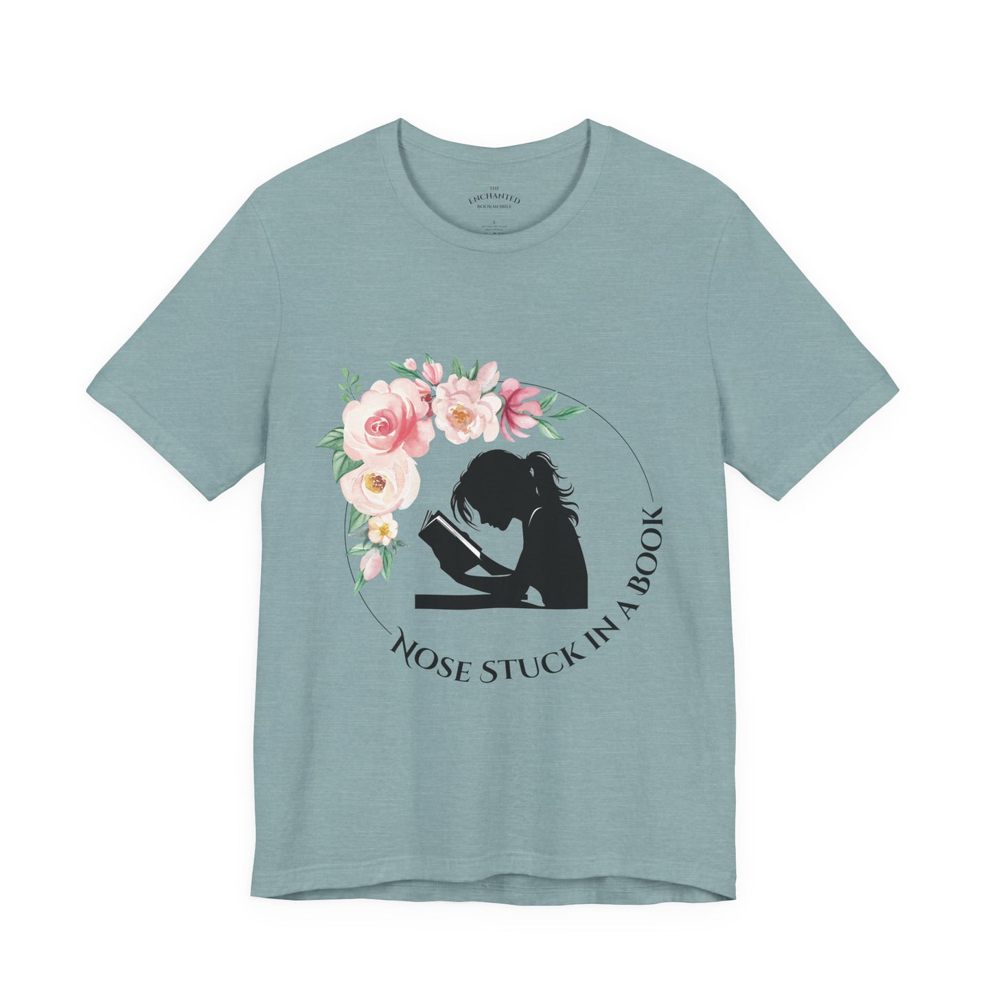 Enchanted Nose Stuck In a Book Tee