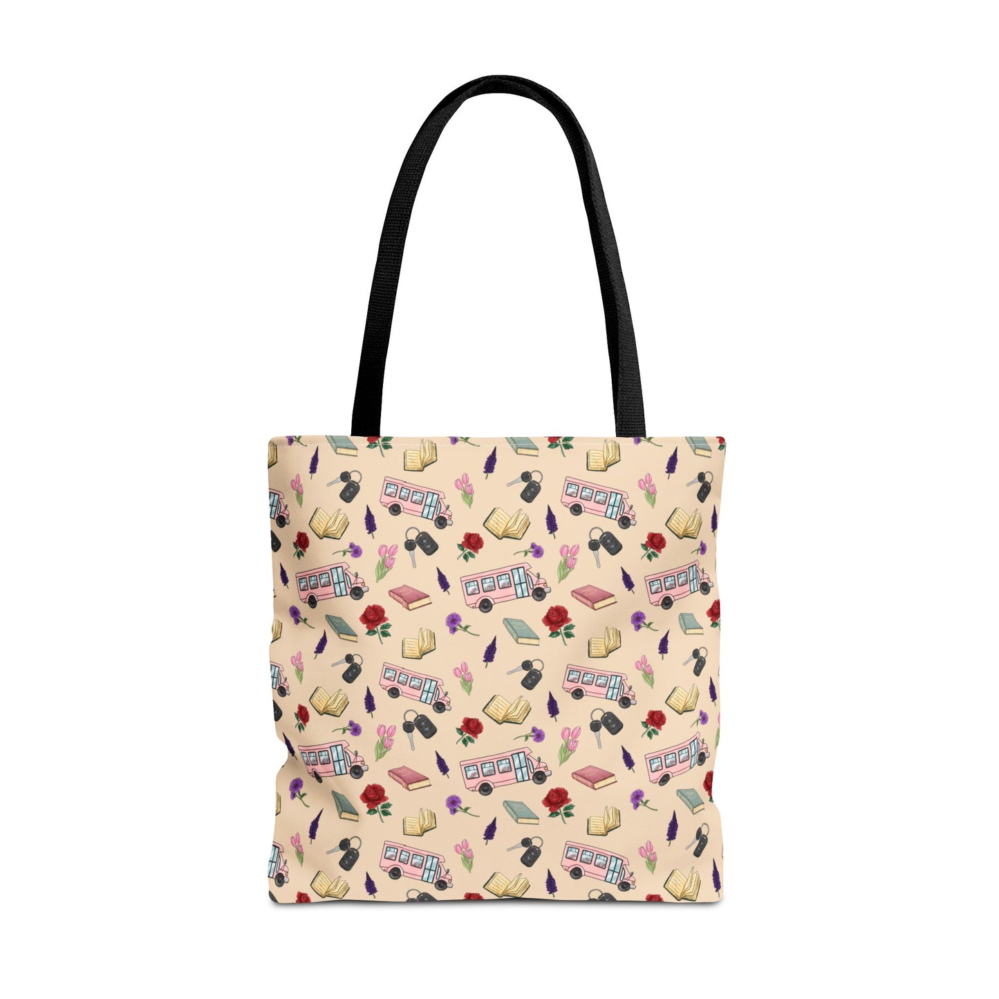 The Enchanted Bookmobile Doodle Tote Bag