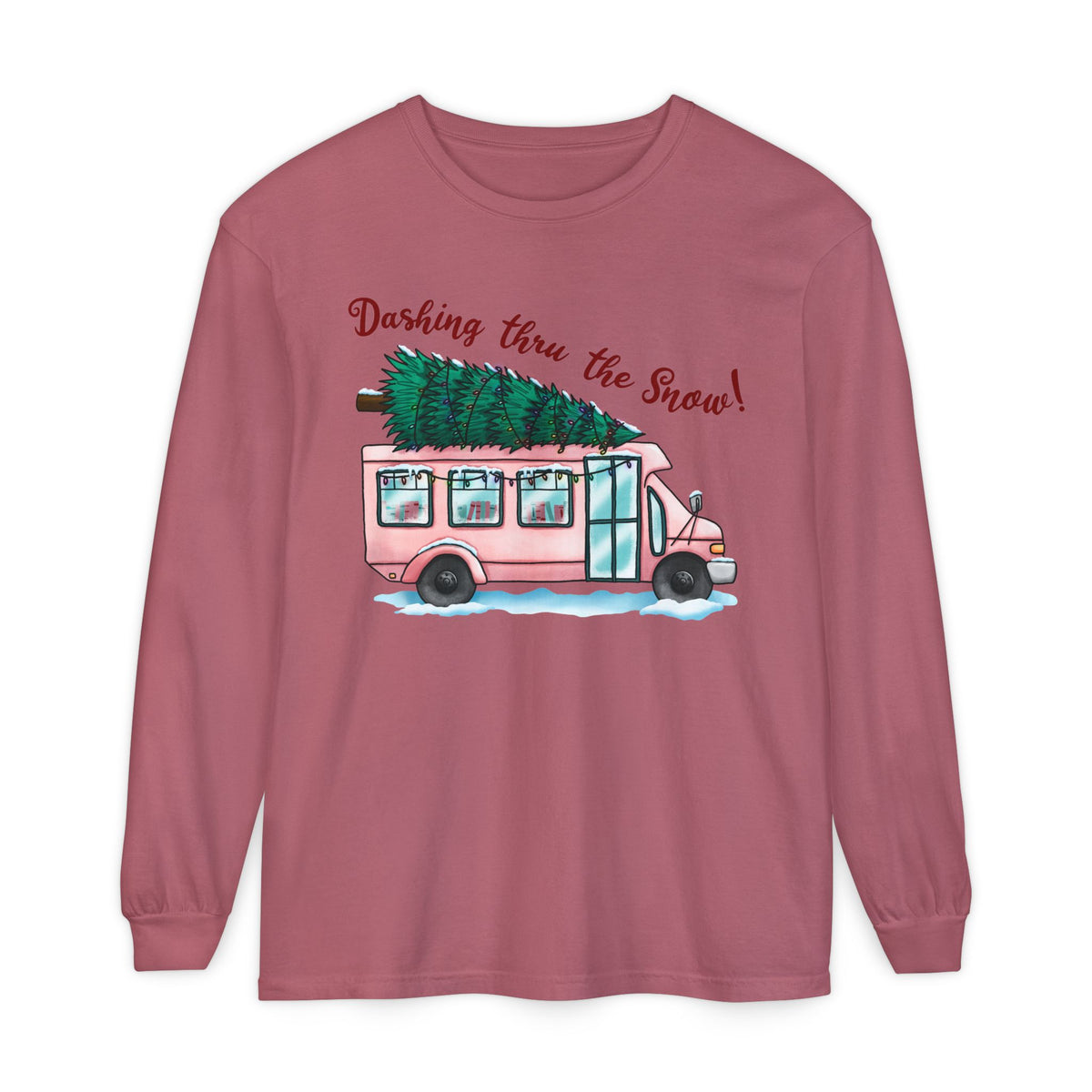 Dashing Thru the Snow Long Sleeve Tee
