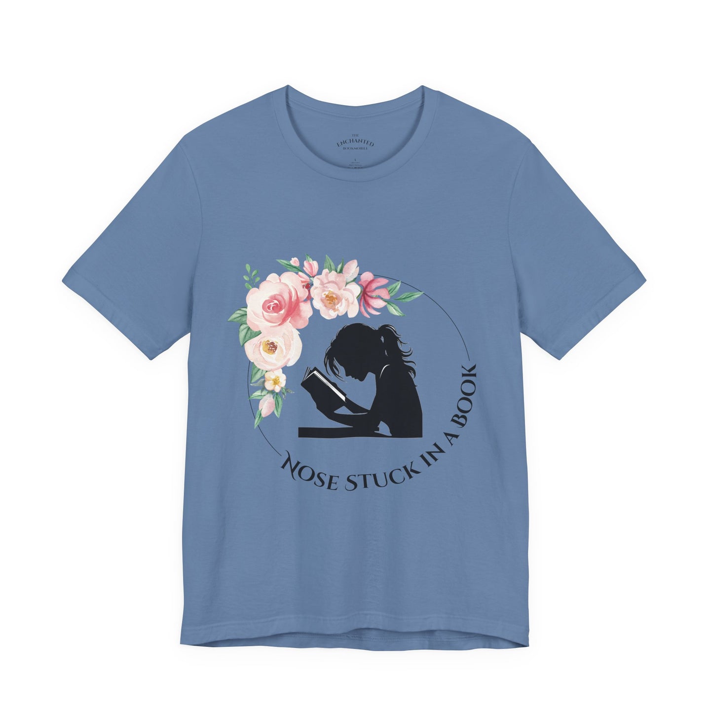 Enchanted Nose Stuck In a Book Tee