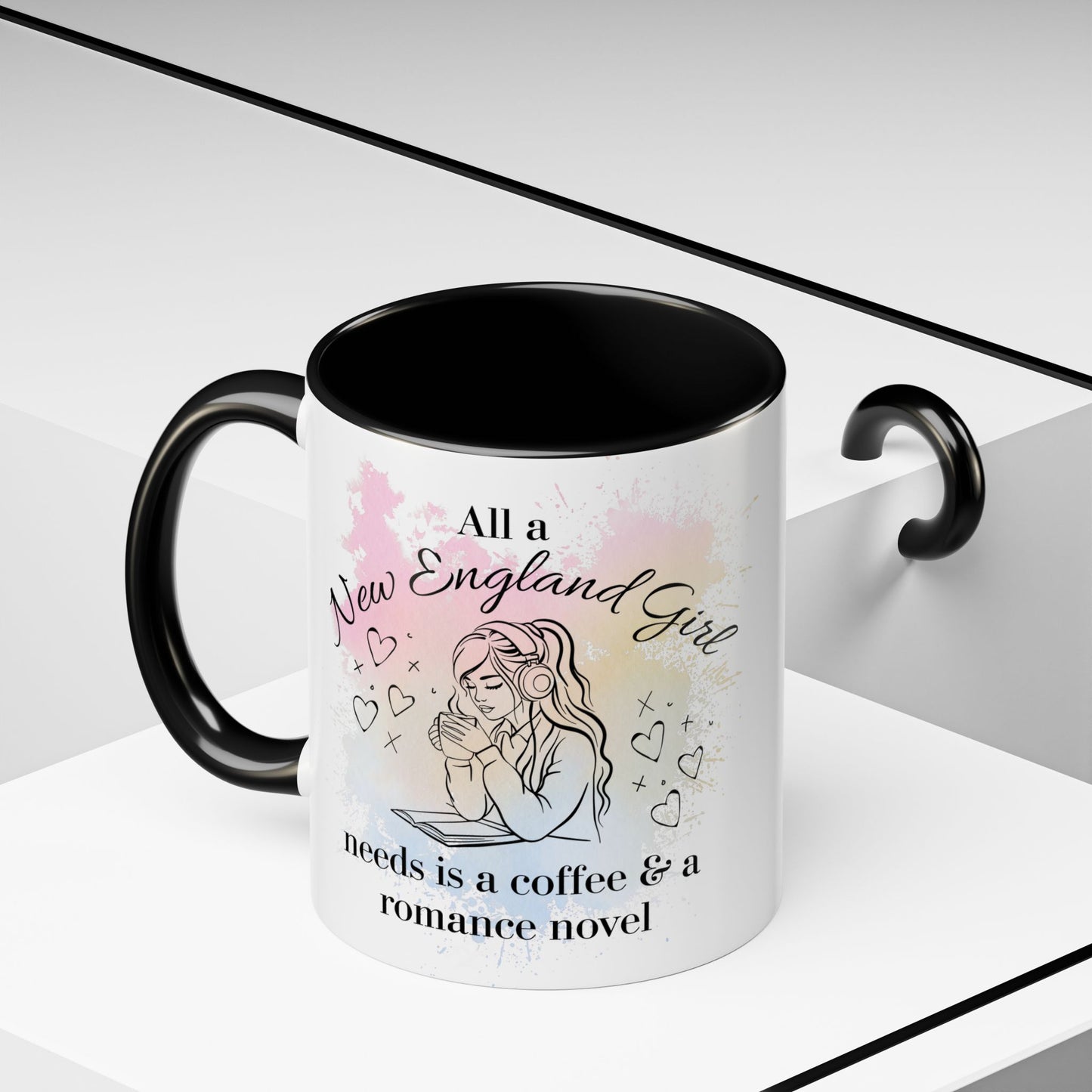 New England Romance Reader Mug
