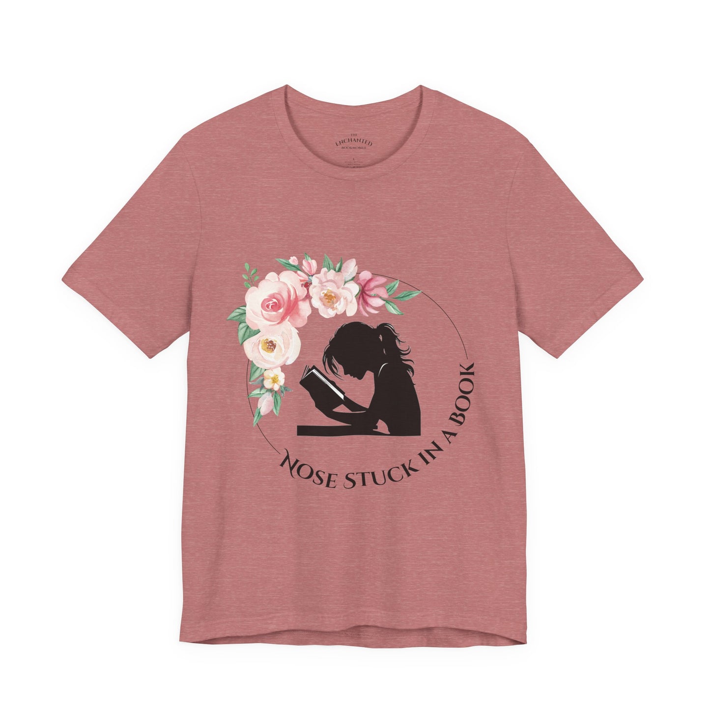 Enchanted Nose Stuck In a Book Tee