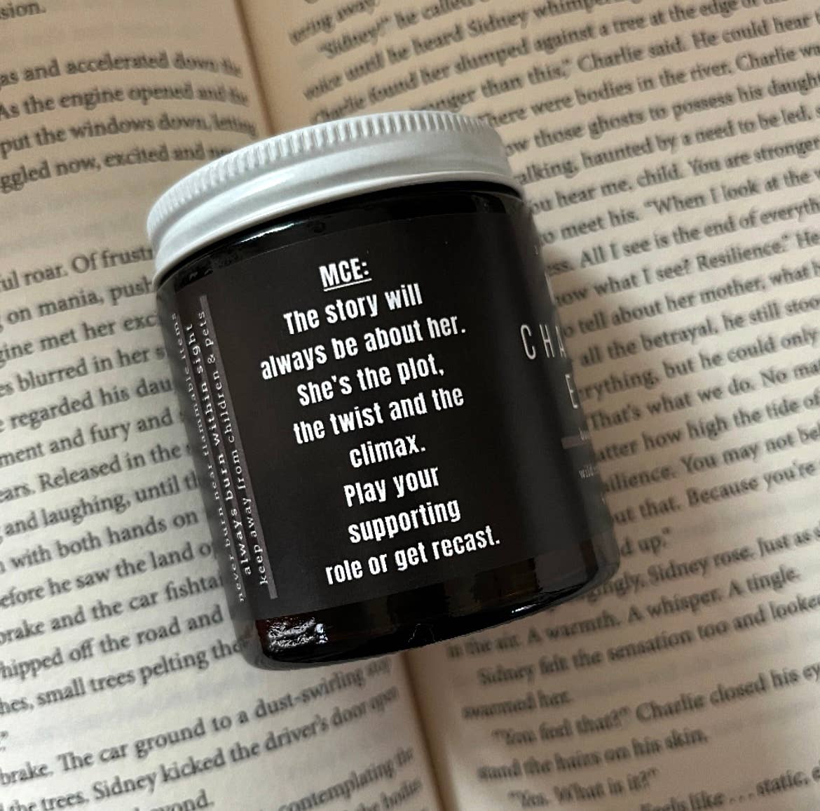 A Scent Story Candle Co - Main Character Energy - Bookish Candle | Book Themed Candle