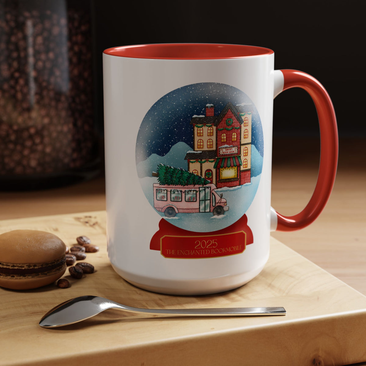 Holiday Snow Globe Coffee Mug — 2025