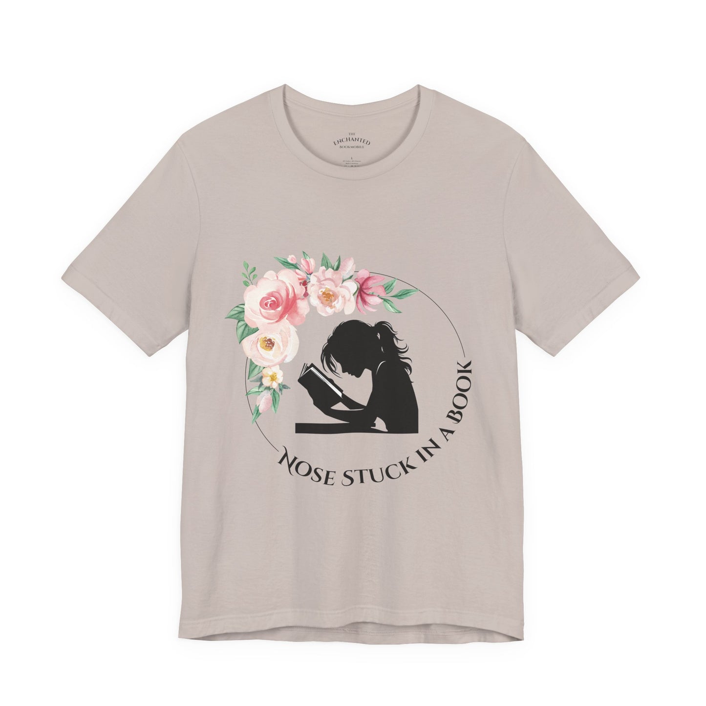 Enchanted Nose Stuck In a Book Tee