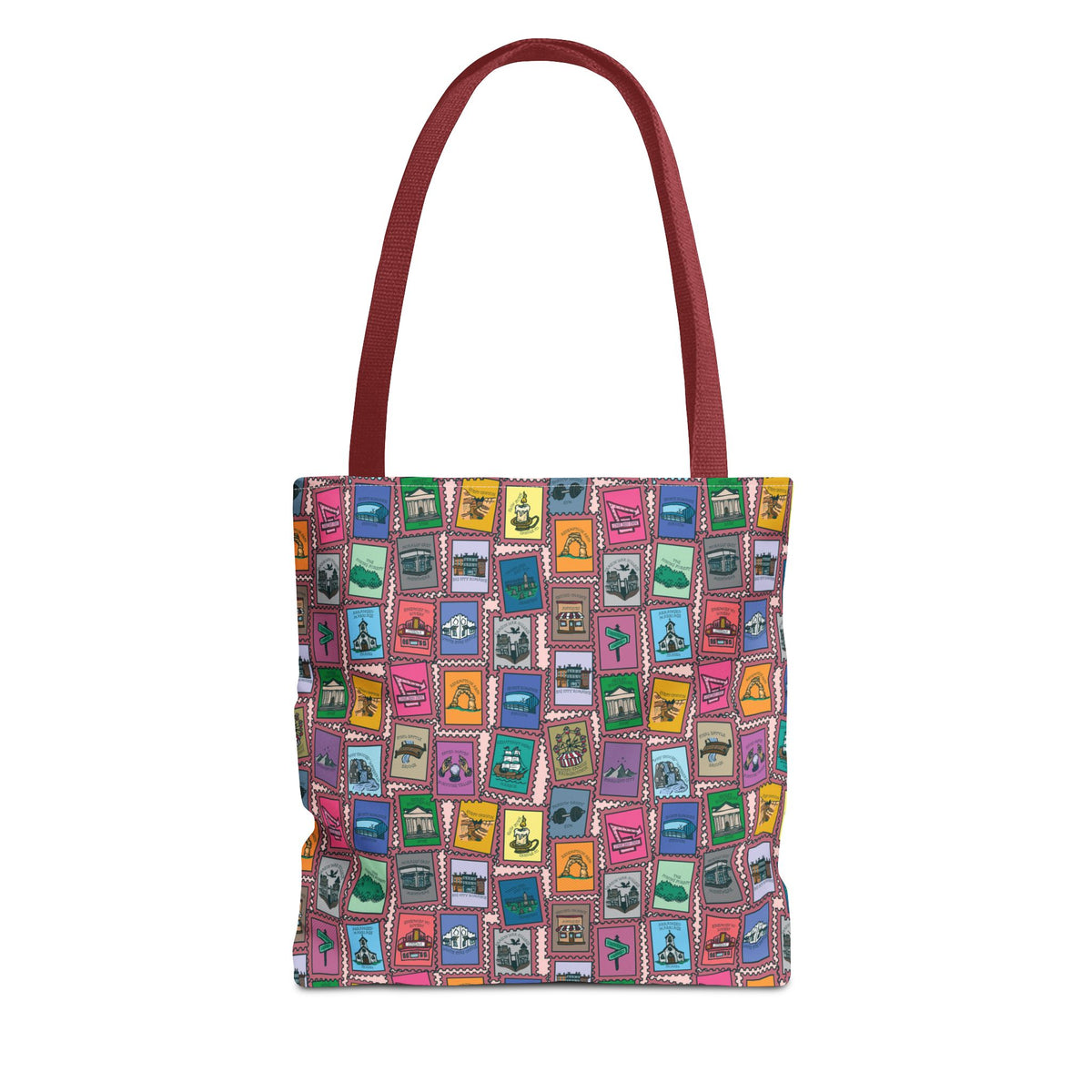 TEB Stamp Pattern Tote Bag