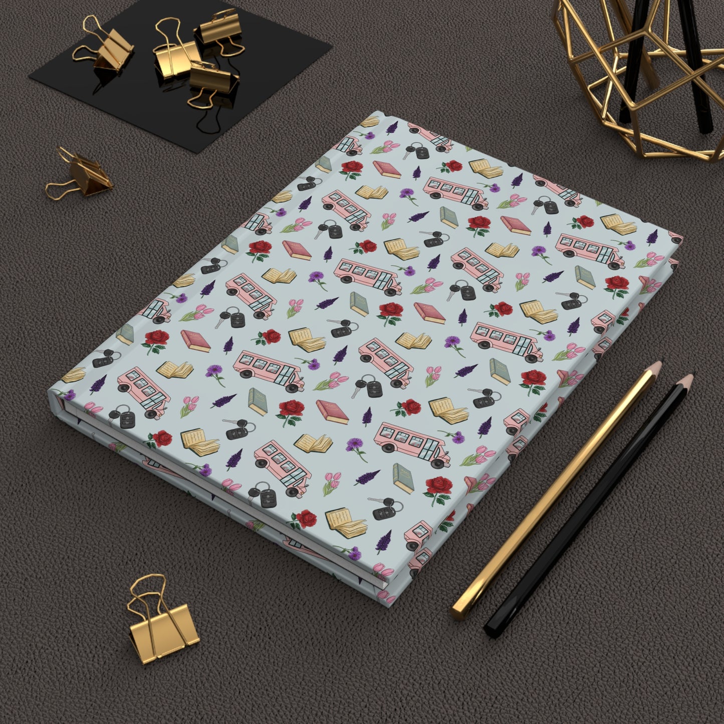 The Enchanted Bookmobile Doodle Hardcover Journal
