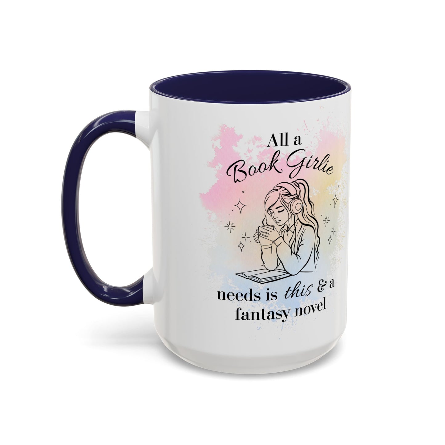 Fantasy Reader Mug (Book Girlie)