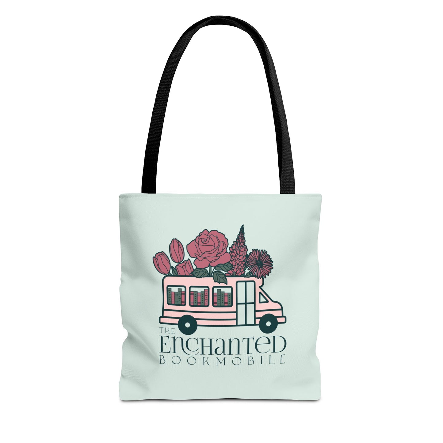 The Enchanted Bookmobile Logo Tote Bag
