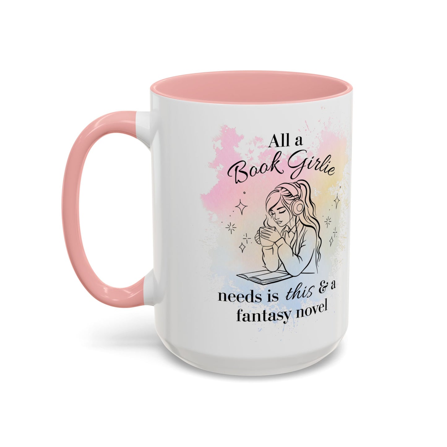 Fantasy Reader Mug (Book Girlie)