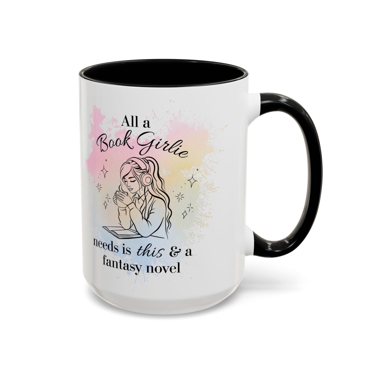 Fantasy Reader Mug (Book Girlie)