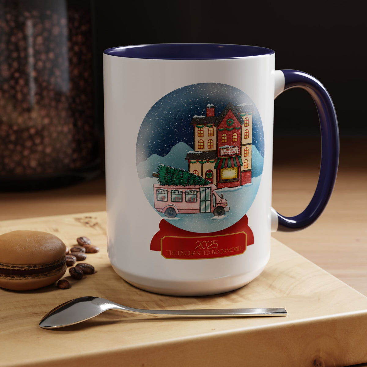 Holiday Snow Globe Coffee Mug — 2025