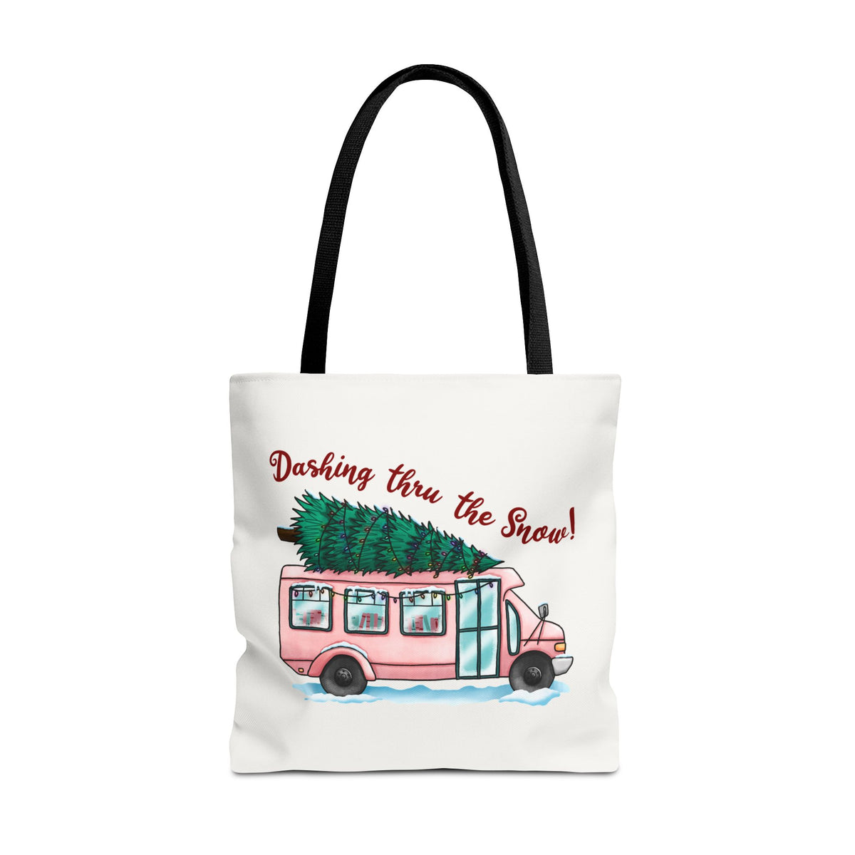 Dashing Through the Snow Tote Bag