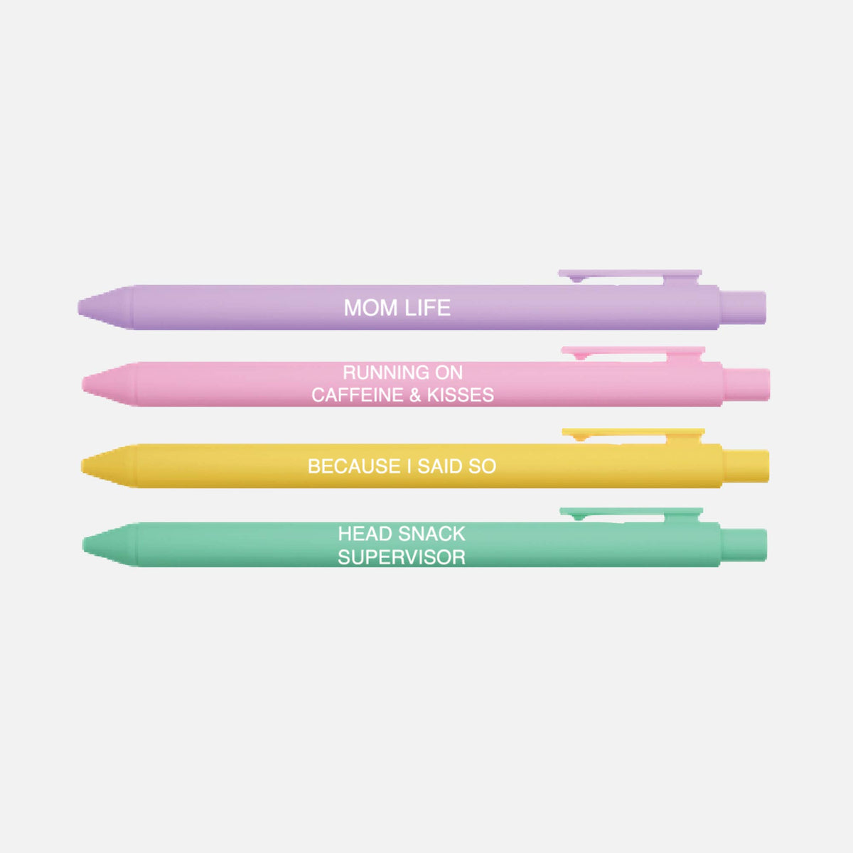 Little Lovelies Studio - Mom Life Pen Set – Funny & Sweet Mom Gift Pens