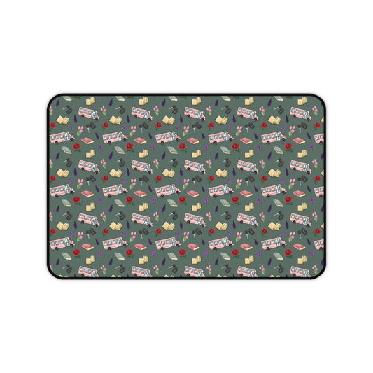 The Enchanted Bookmobile Doodle Desk Mat