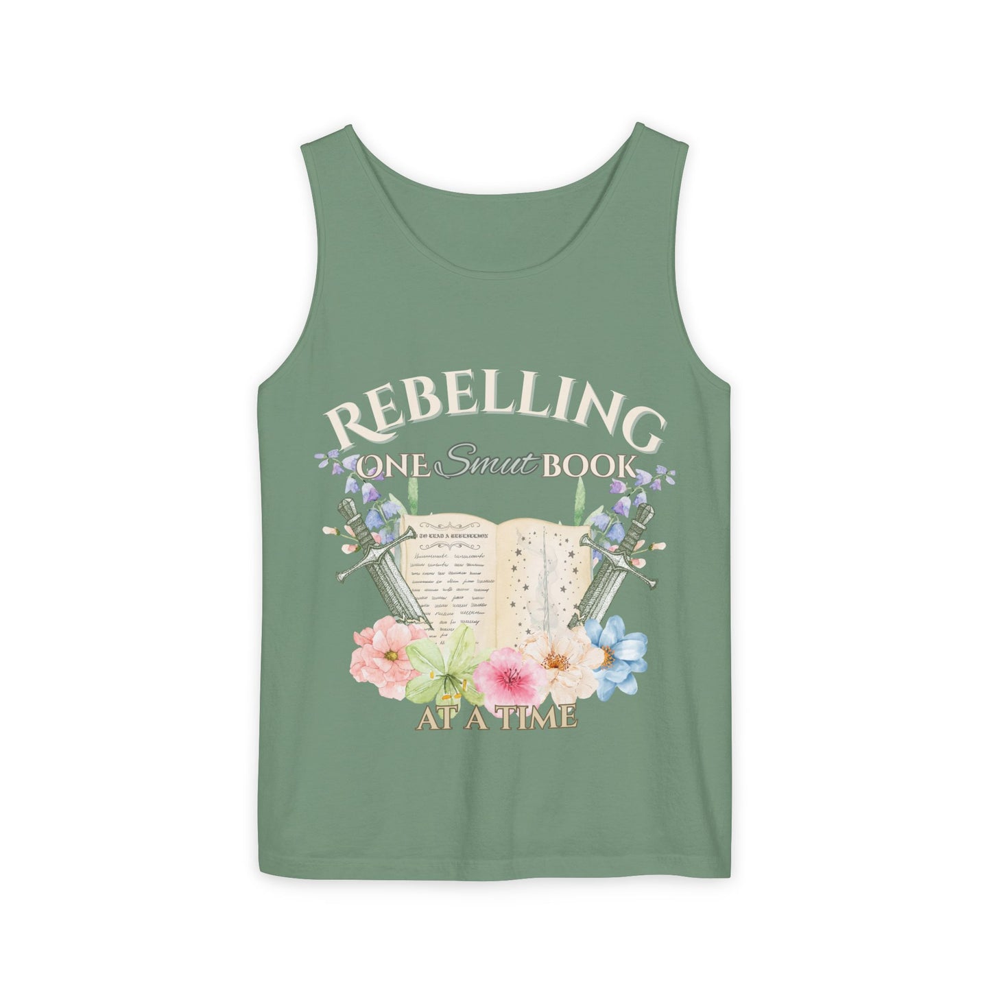 Rebel Reading Tank Top (Dark Variant)