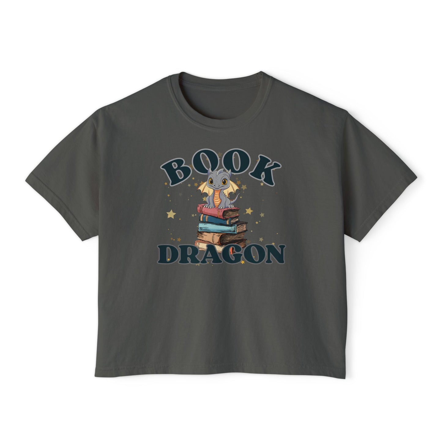 Book Dragon Women's Crop Top