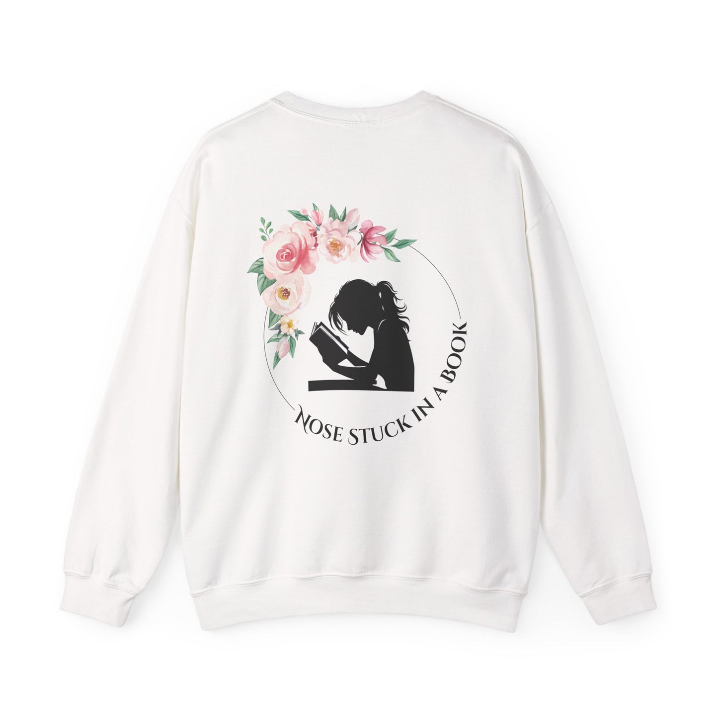 Nose Stuck in a book Sweatshirt