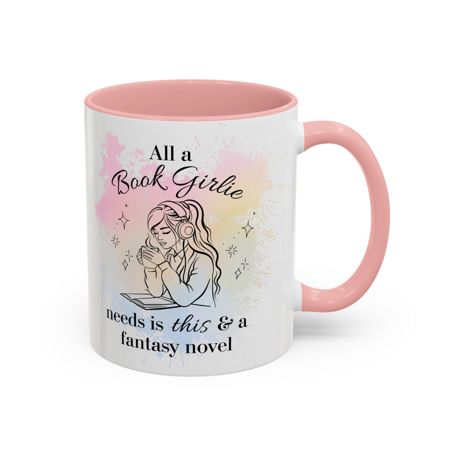 Fantasy Reader Mug (Book Girlie)