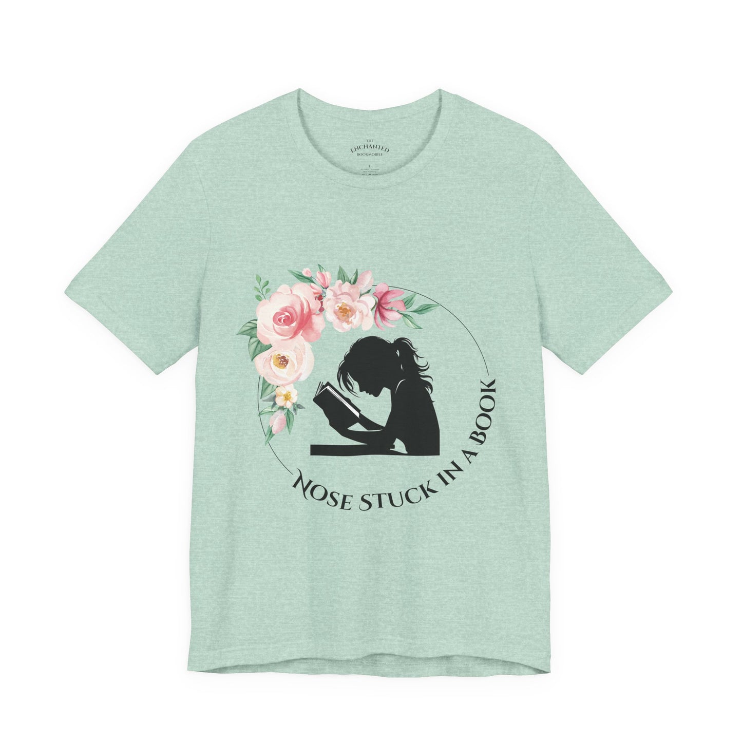 Enchanted Nose Stuck In a Book Tee