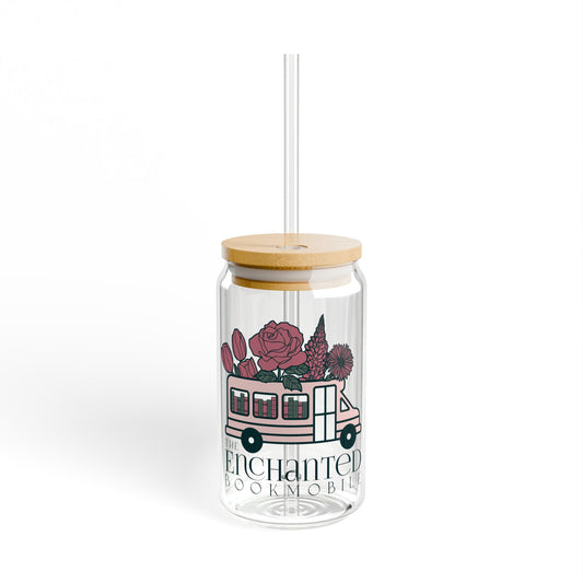 *NEW* Enchanted Bookmobile Logo Glass