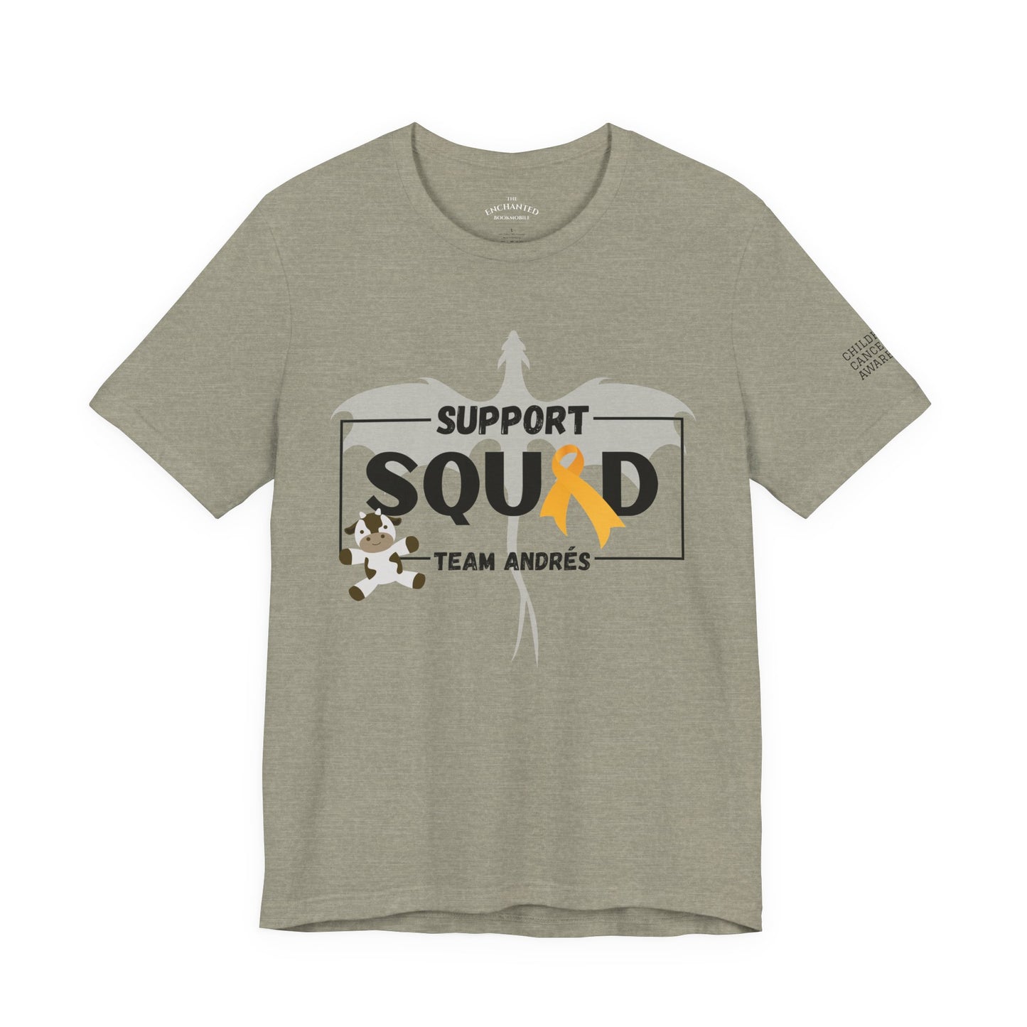 Support Squad Unisex Tee - Team Andrés, Fundraiser Shirt