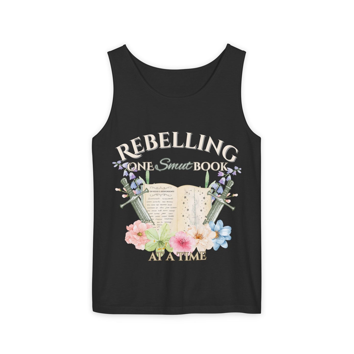 Rebel Reading Tank Top (Dark Variant)