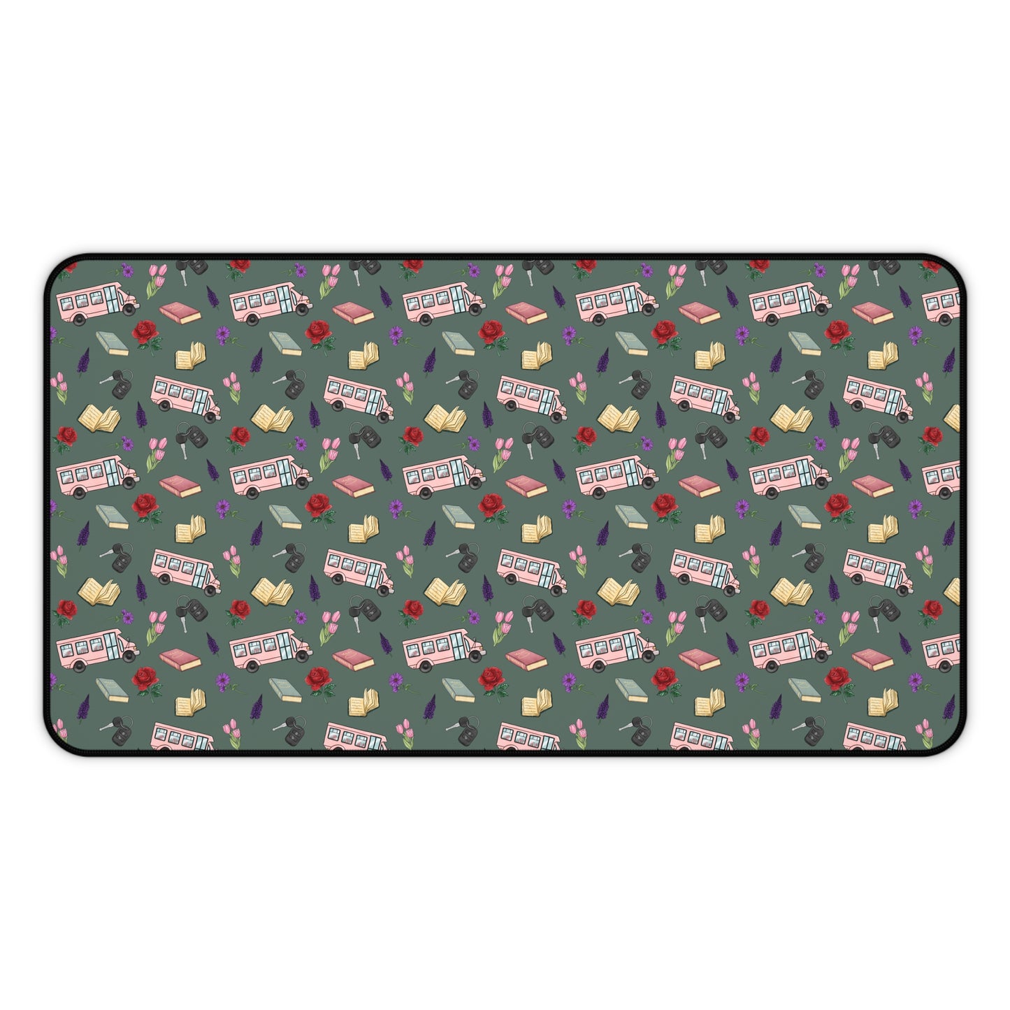 The Enchanted Bookmobile Doodle Desk Mat