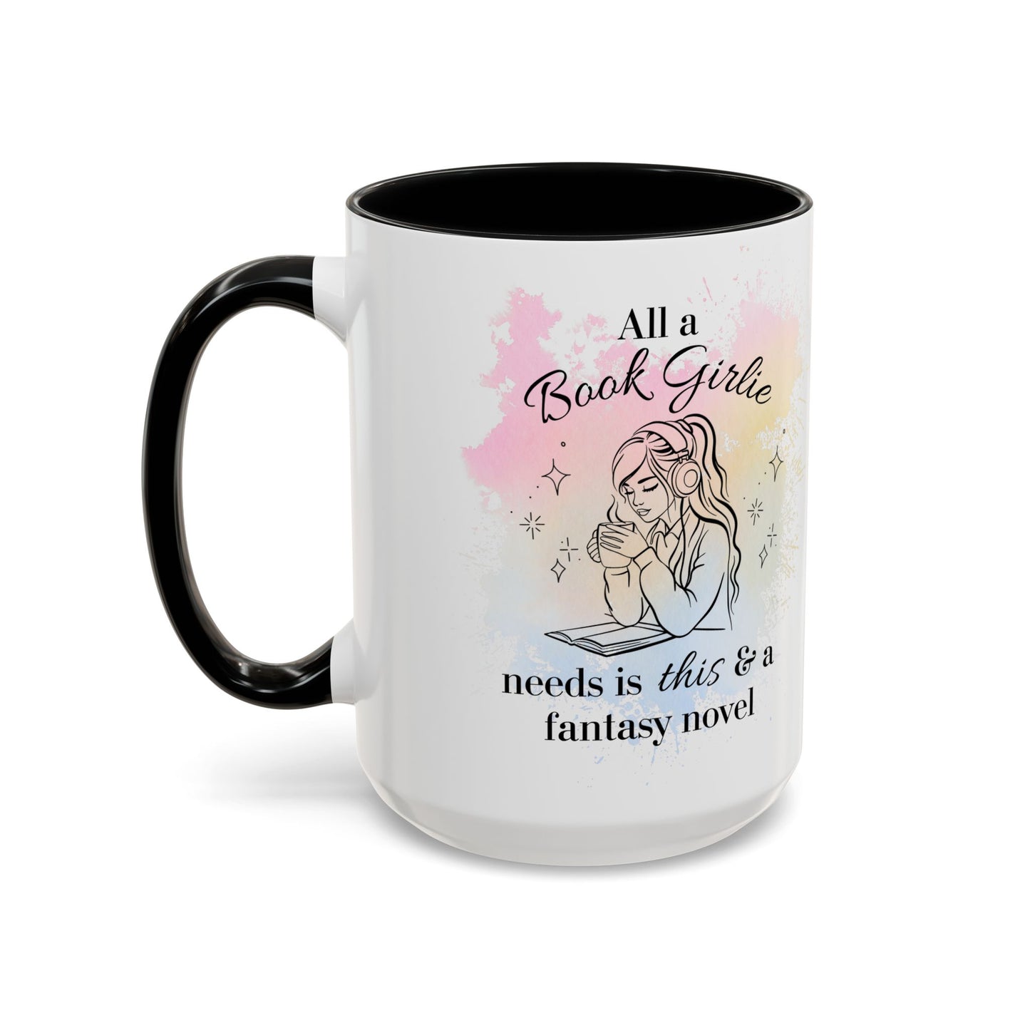 Fantasy Reader Mug (Book Girlie)