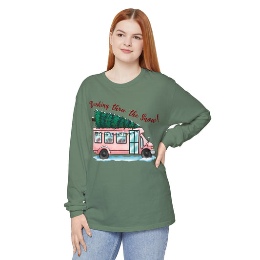 Dashing Thru the Snow Long Sleeve Tee