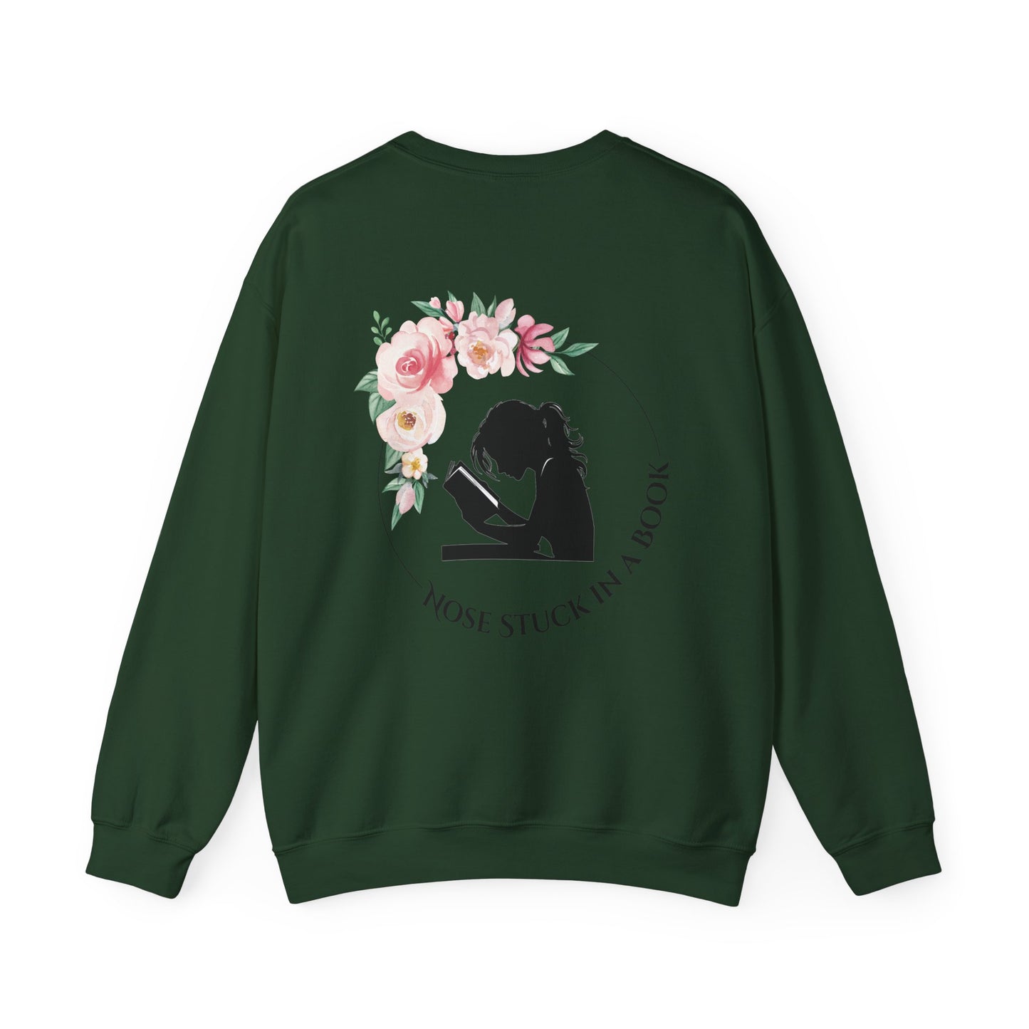 Nose Stuck in a book Sweatshirt