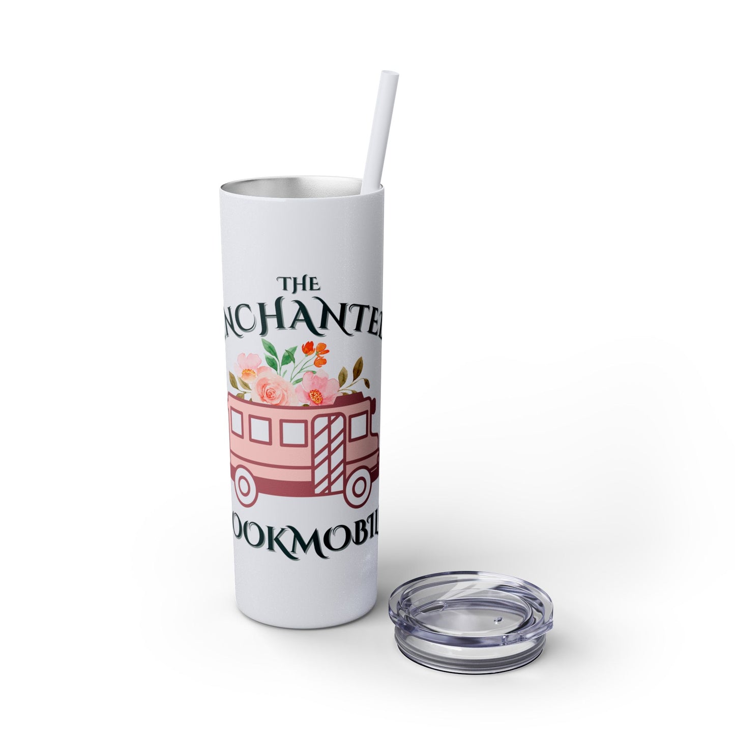 Enchanted Bookmobile 20oz Skinny Tumbler