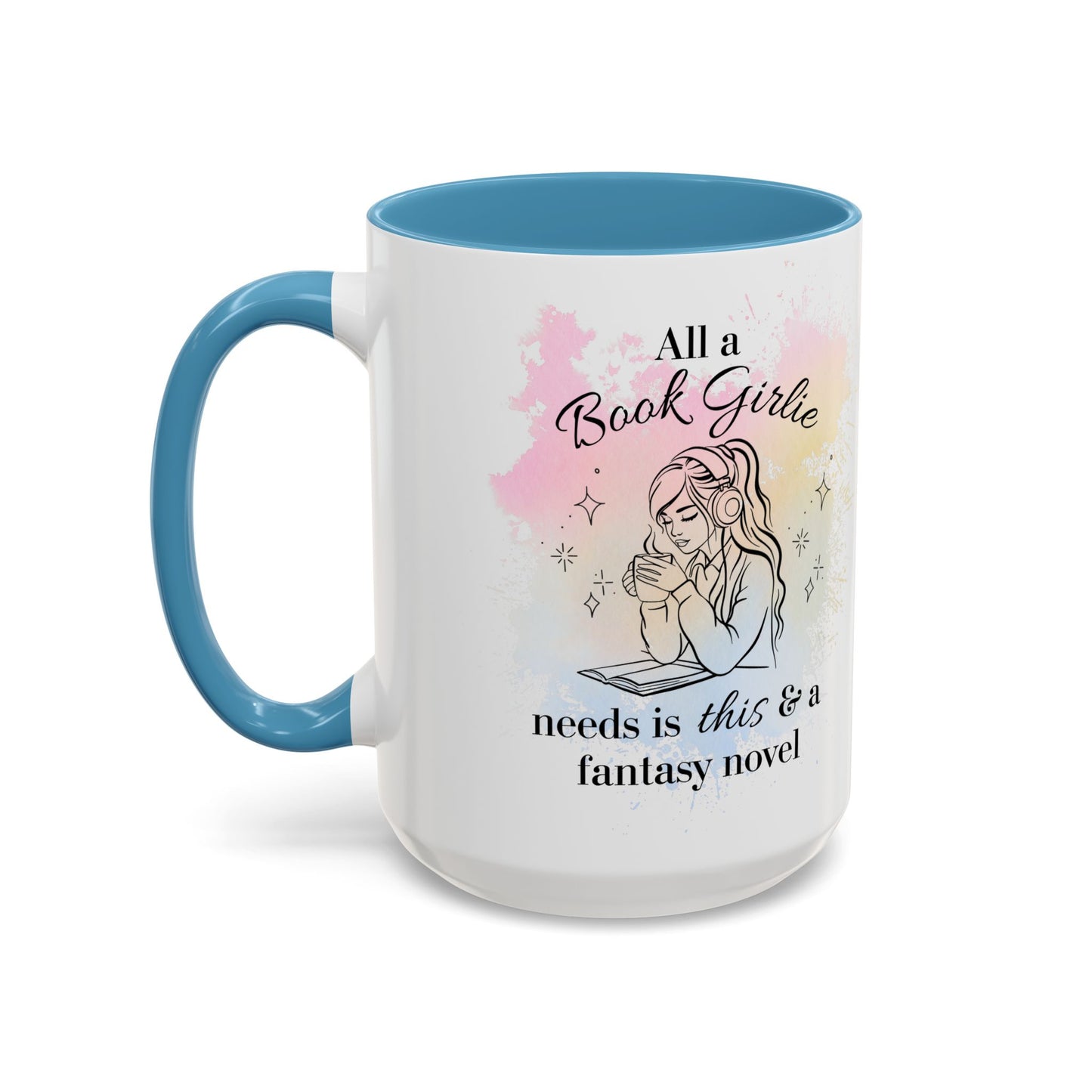 Fantasy Reader Mug (Book Girlie)