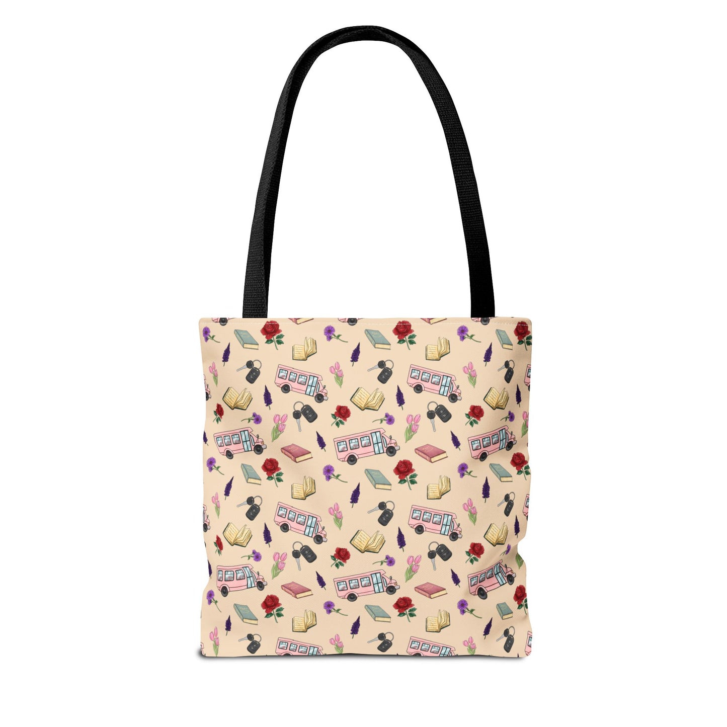 The Enchanted Bookmobile Doodle Tote Bag