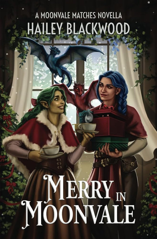 Merry in Moonvale: A Cozy Fantasy Holiday Novella (Moonvale Matches) cover image