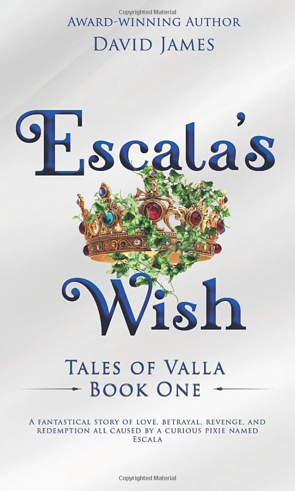 Escala's Wish: An action-adventure, unusual romantasy filled with banter, light humor, and real-life emotion (Tales of Valla) cover image