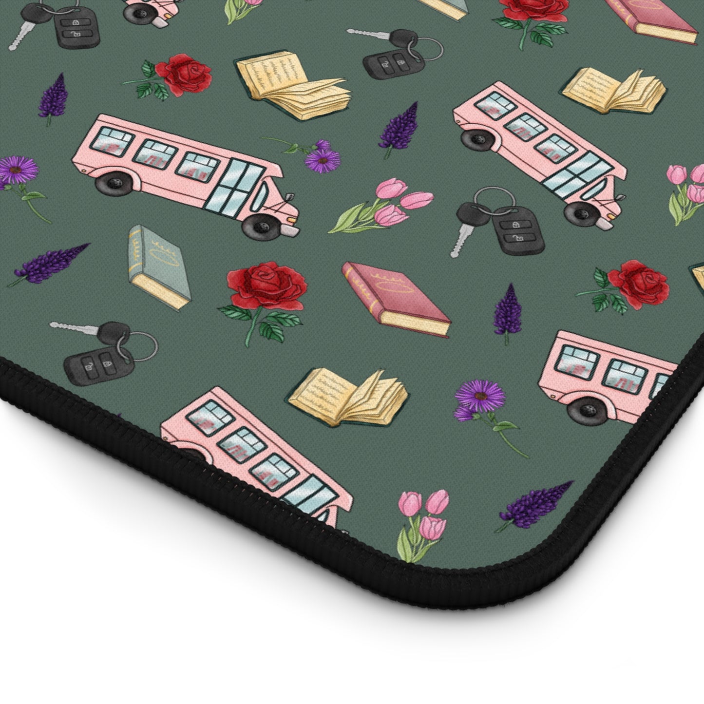 The Enchanted Bookmobile Doodle Desk Mat