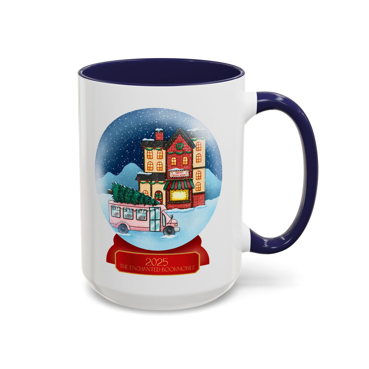 Holiday Snow Globe Coffee Mug — 2025