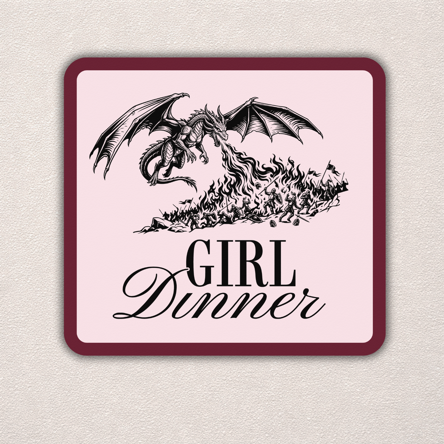 Girl Dinner - Dragon | Sticker