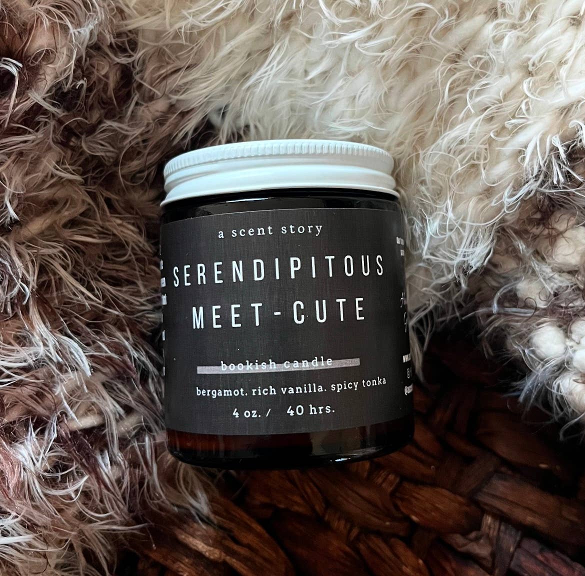 A Scent Story Candle Co - Serendipitous Meet - Cute | Bookish Candle | Soy Wax