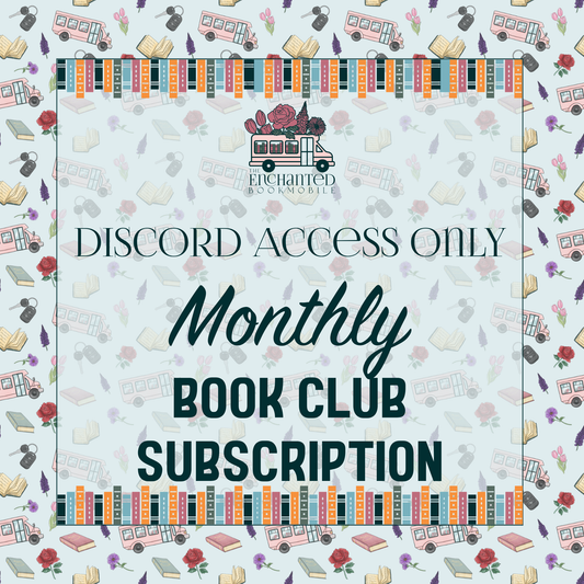 Monthly Book Club Subscription- Discord Access Only