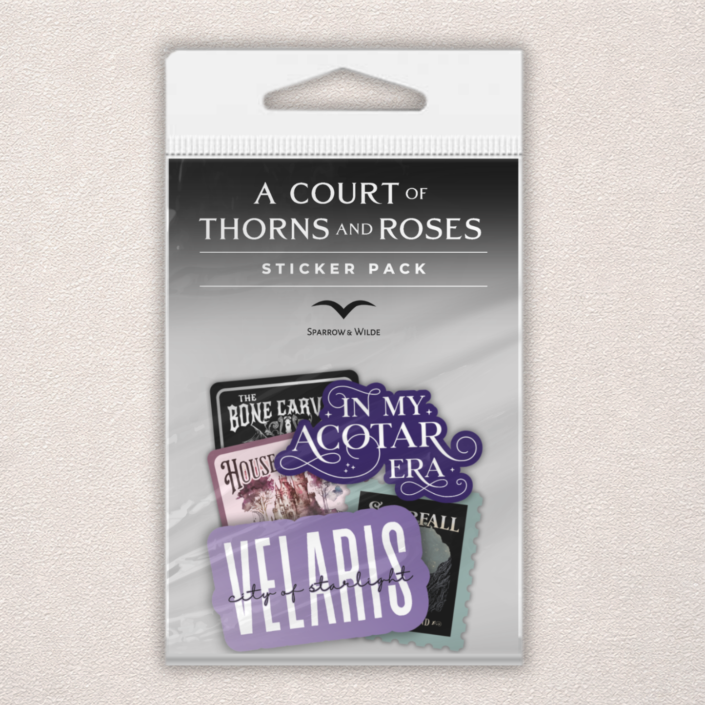 Sparrow and Wilde - ACOTAR Sticker 5-Pack