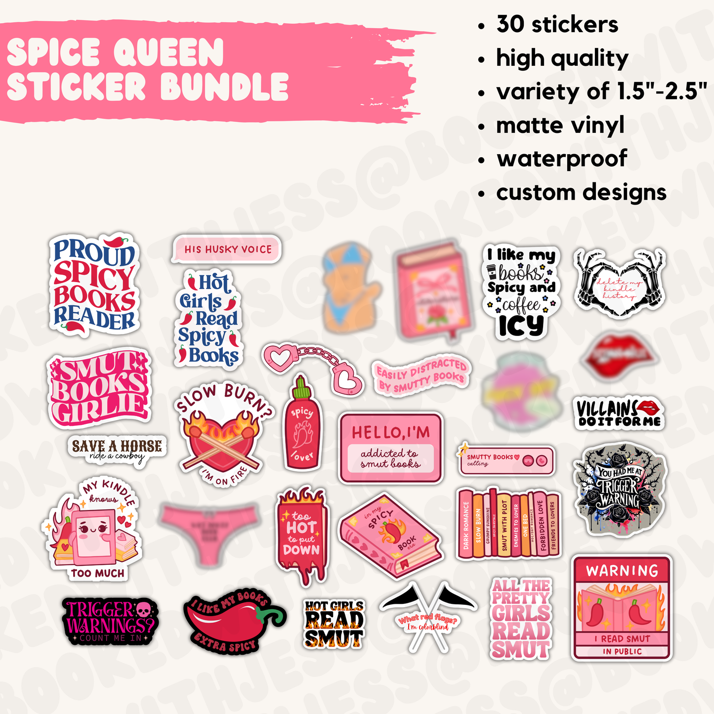 Bookish Sticker Pack